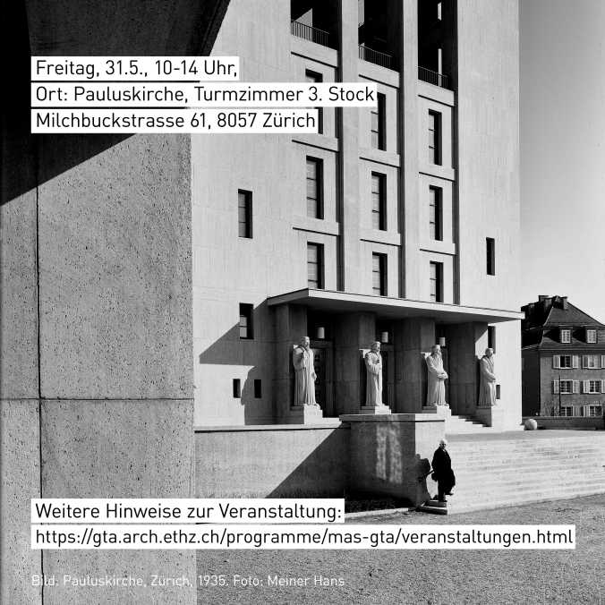 Pauluskirche, Zürich, 1935. Foto: Meiner Hans