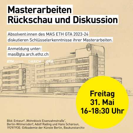 Enlarged view: Masterarbeiten: Rückschau und Diskussion